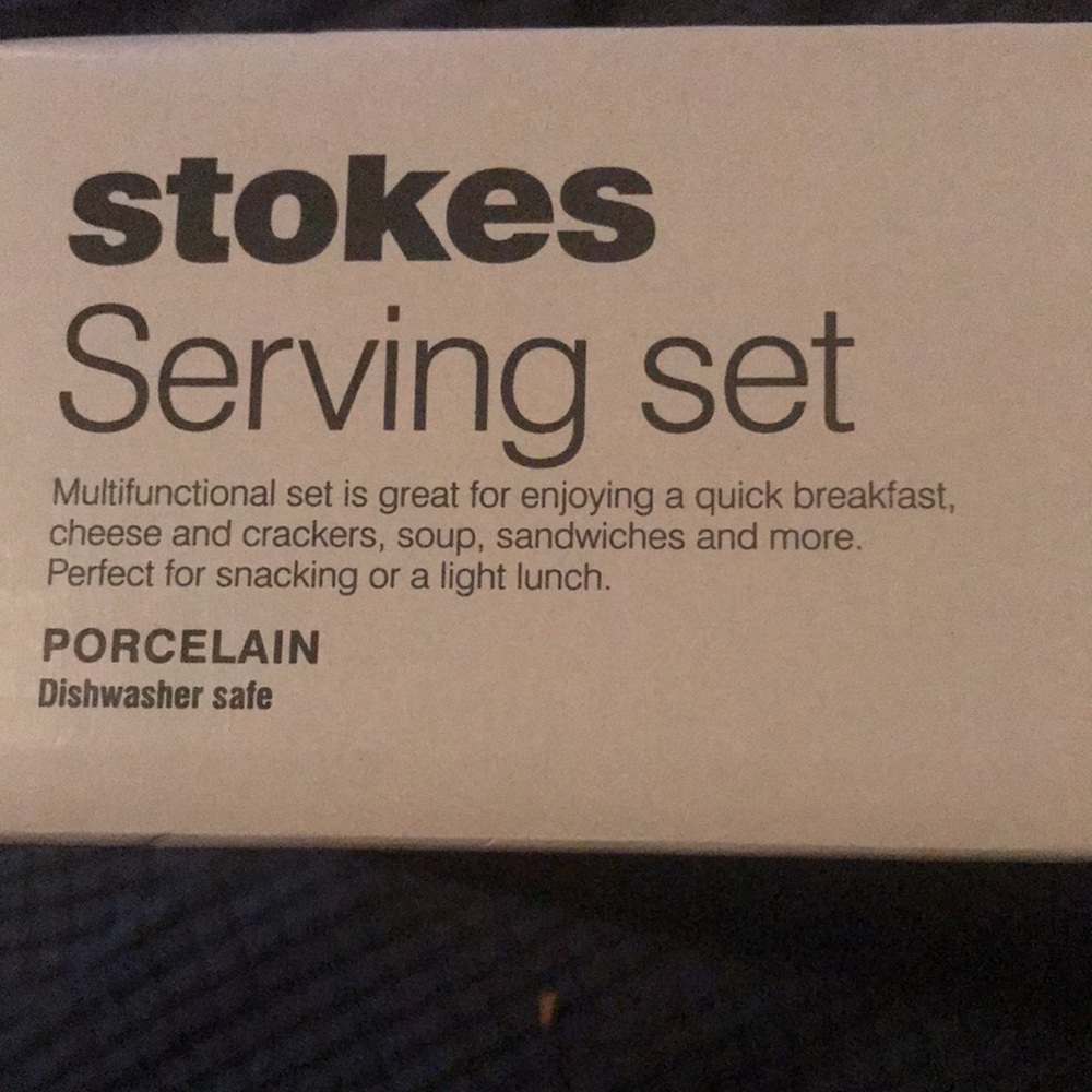 New stokes serving set - Picture 2 of 2